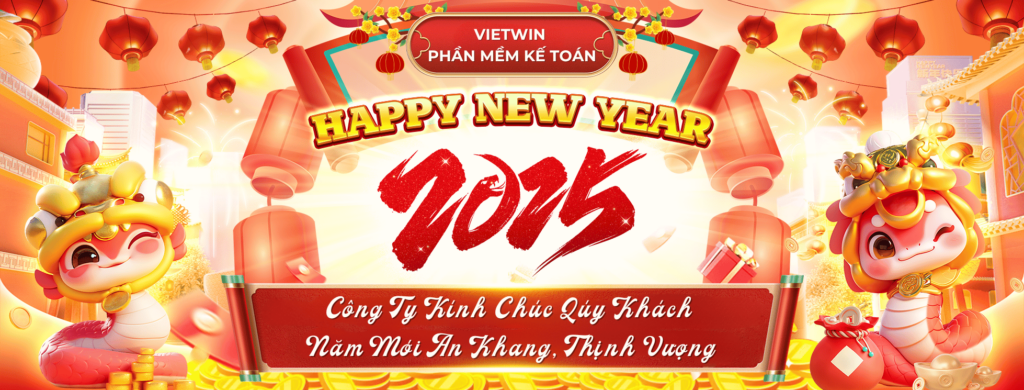 VietWin - Phần mềm kế toán EGames - VIETWIN HAPPY NEW YEAR 2025